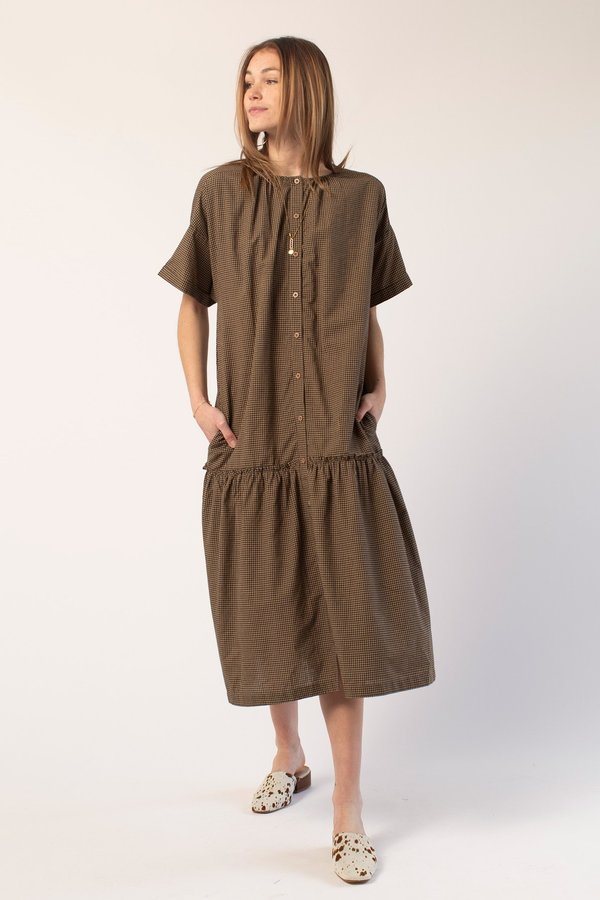 Micaela Greg Cleo Dress - Gingham Micaela Greg Cleo Dress - Gingham