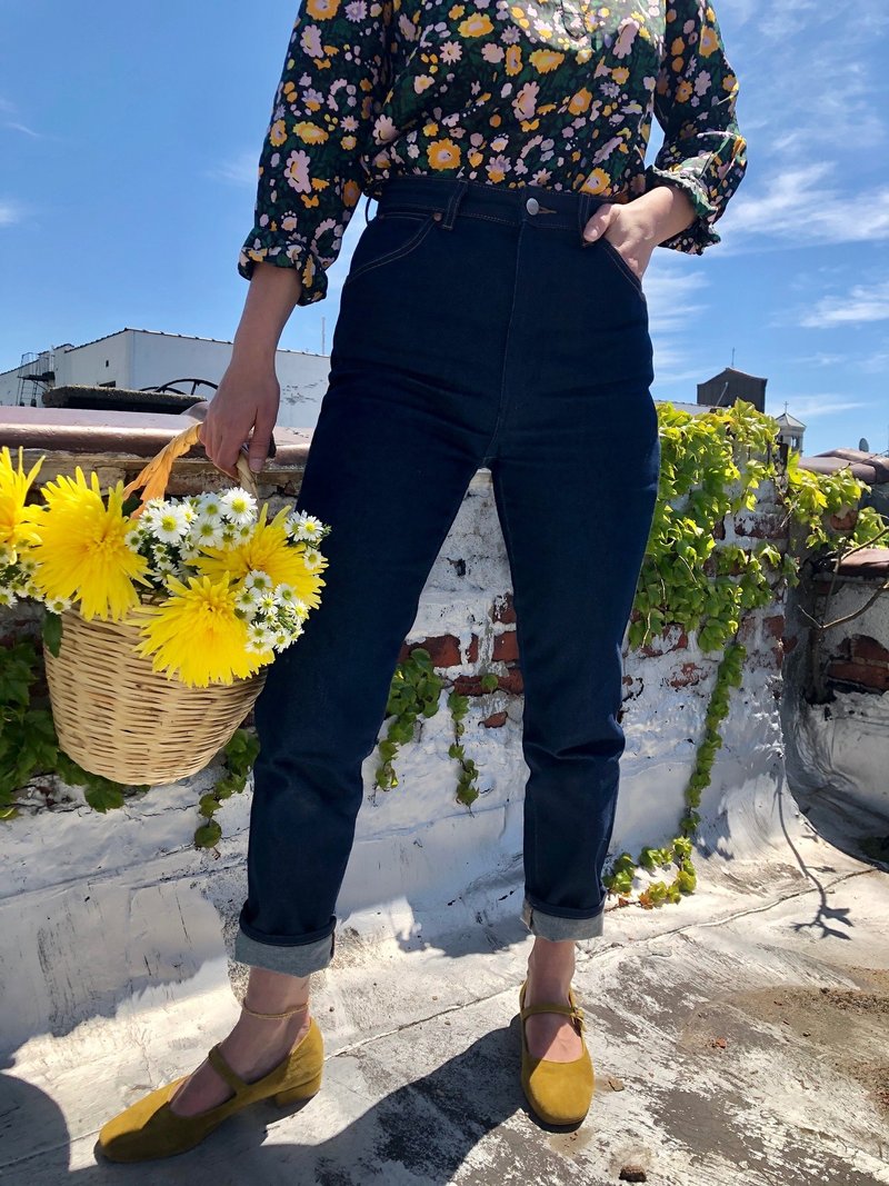 WRANGLER ICON WESTERN ZIPPER JEANS