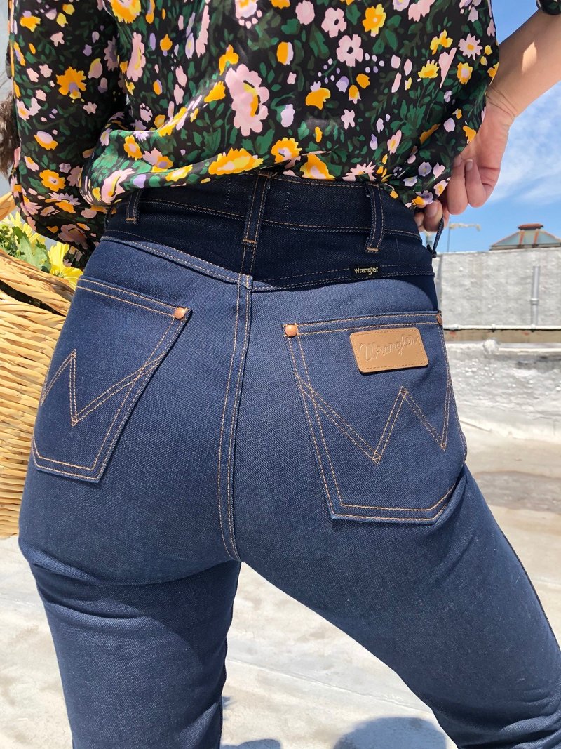 WRANGLER ICON WESTERN ZIPPER JEANS