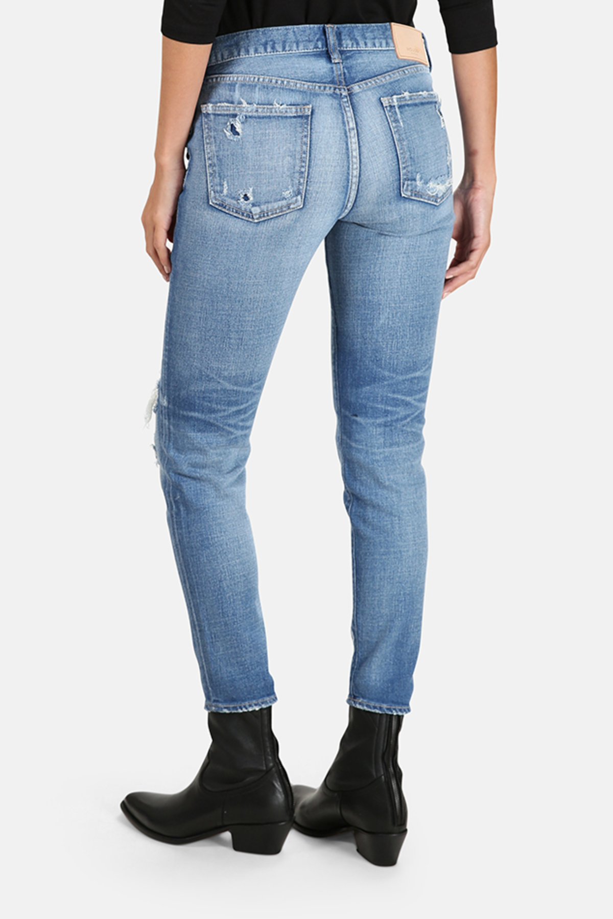 Moussy Vintage Helendale Skinny Jeans - Light Blue | Garmentory
