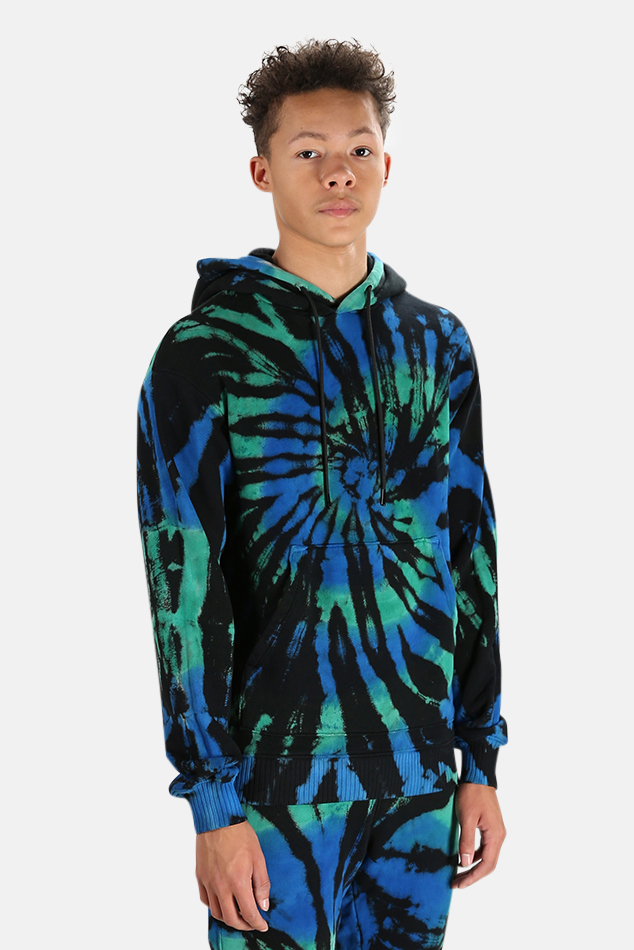 Cotton Citizen Bronx Hoodie Sweater Blue Green Prism Garmentory