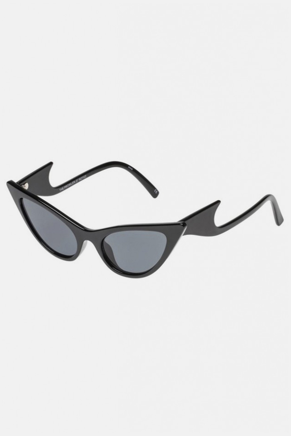 Le Specs x Adam Selman The Prowler Sunglasses - Black/Smoke  display picture 1