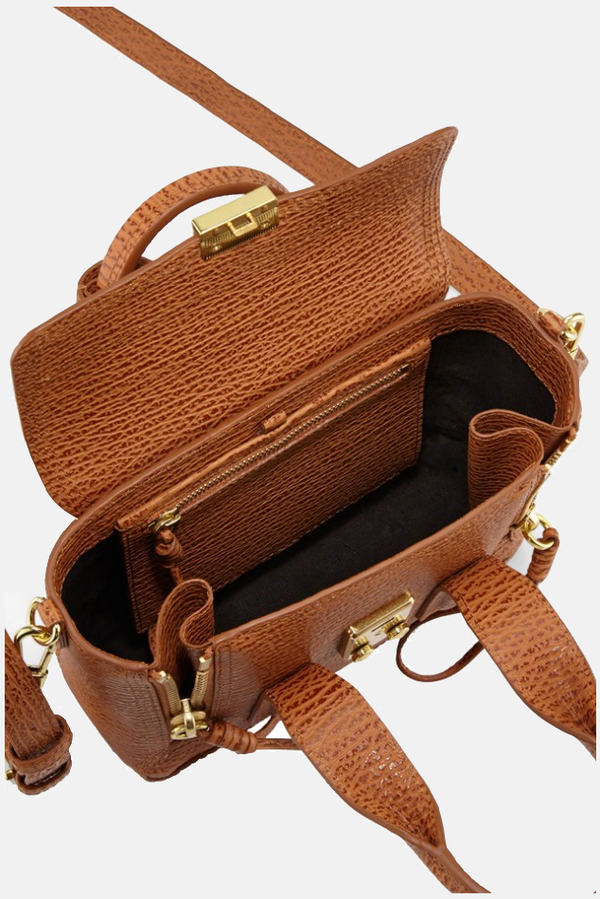 3.1 Phillip Lim Pashli Mini Satchel Bag - Caramel/Cognac | Garmentory