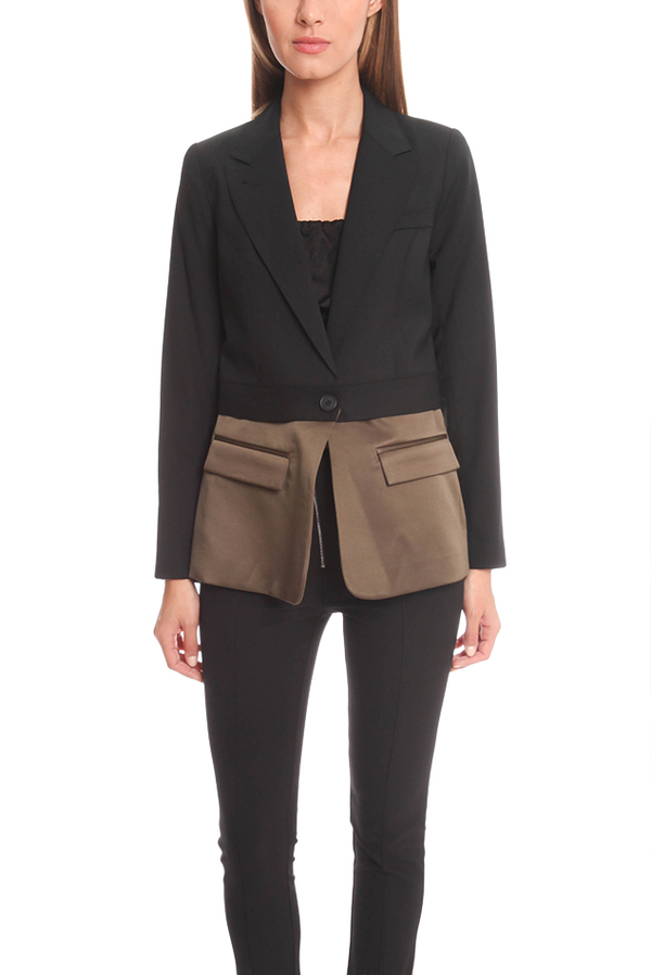 smythe black blazer
