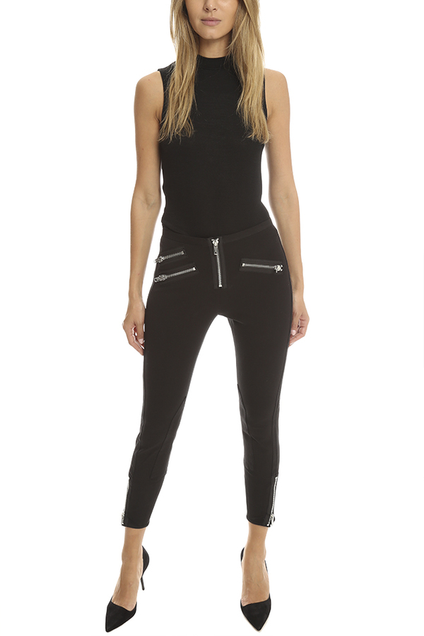 フィリップスリム 3.1 Phillip Lim Exposed Zip Moto Legging - Black | Garmentory