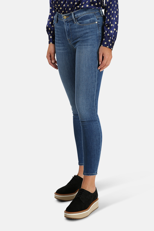 FRAME Le High Skinny Jeans Poe Garmentory