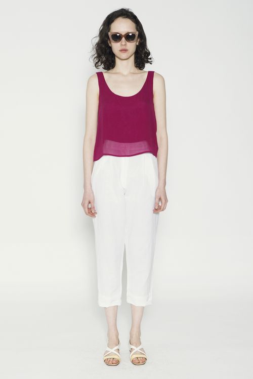 Wray Fuscia Layer Tank Wray Fuscia Layer Tank