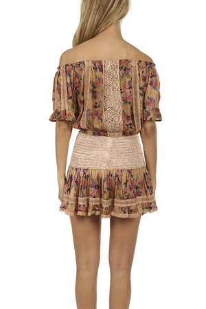 Sunday Saint-Tropez Loulou Print Top - Macaron | Garmentory