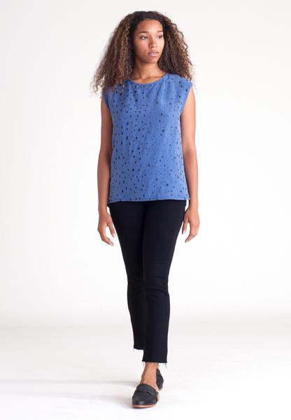 Make It Good Fawn Scoop Blouse Make It Good Fawn Scoop Blouse