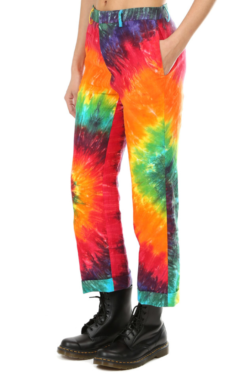 R13 Straight Leg Trouser - tie dye