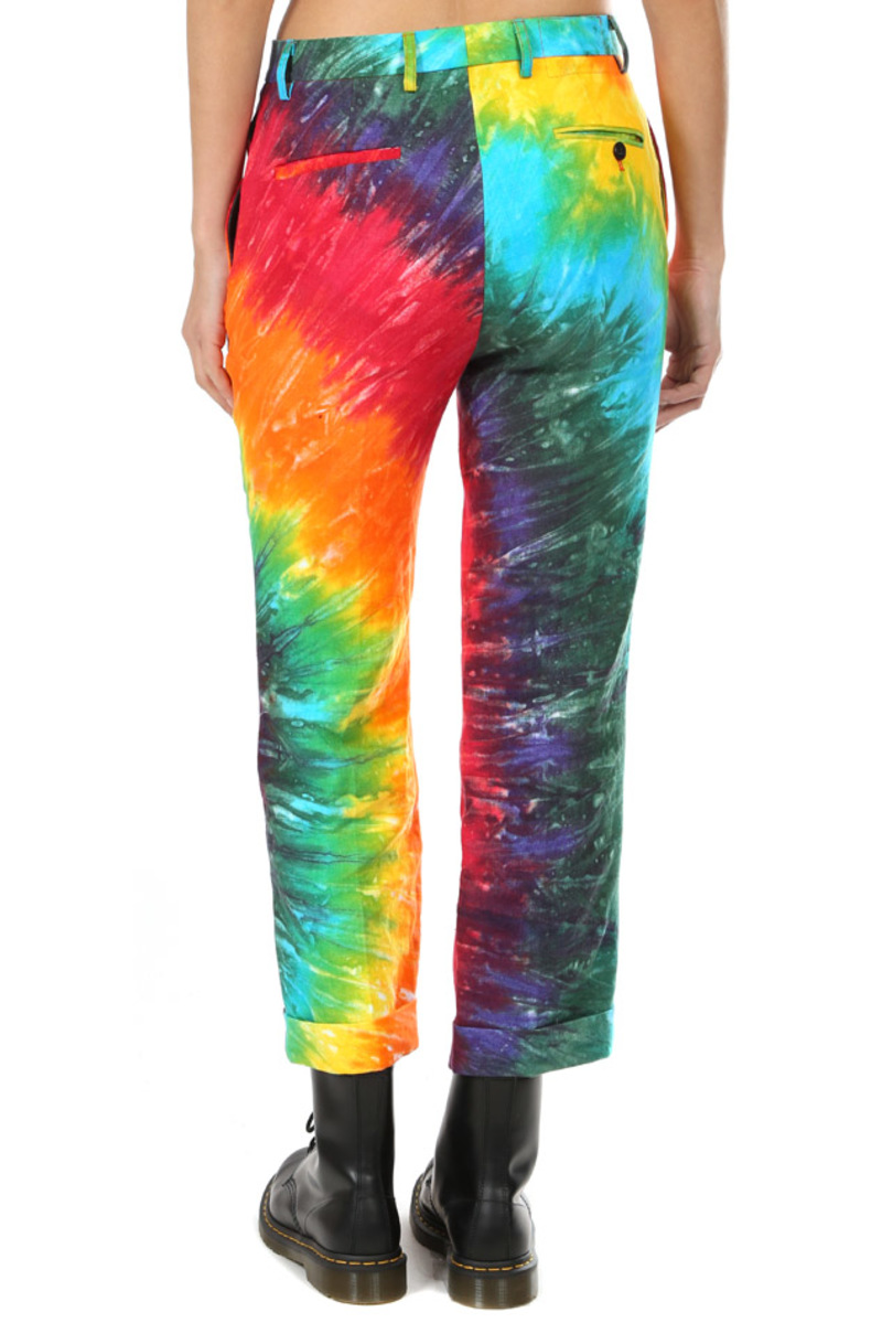 R13 Straight Leg Trouser - tie dye