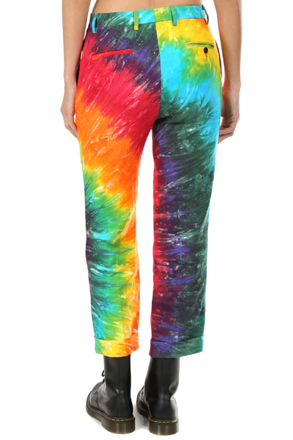 R13 Straight Leg Trouser - tie dye - Image 4 of 5