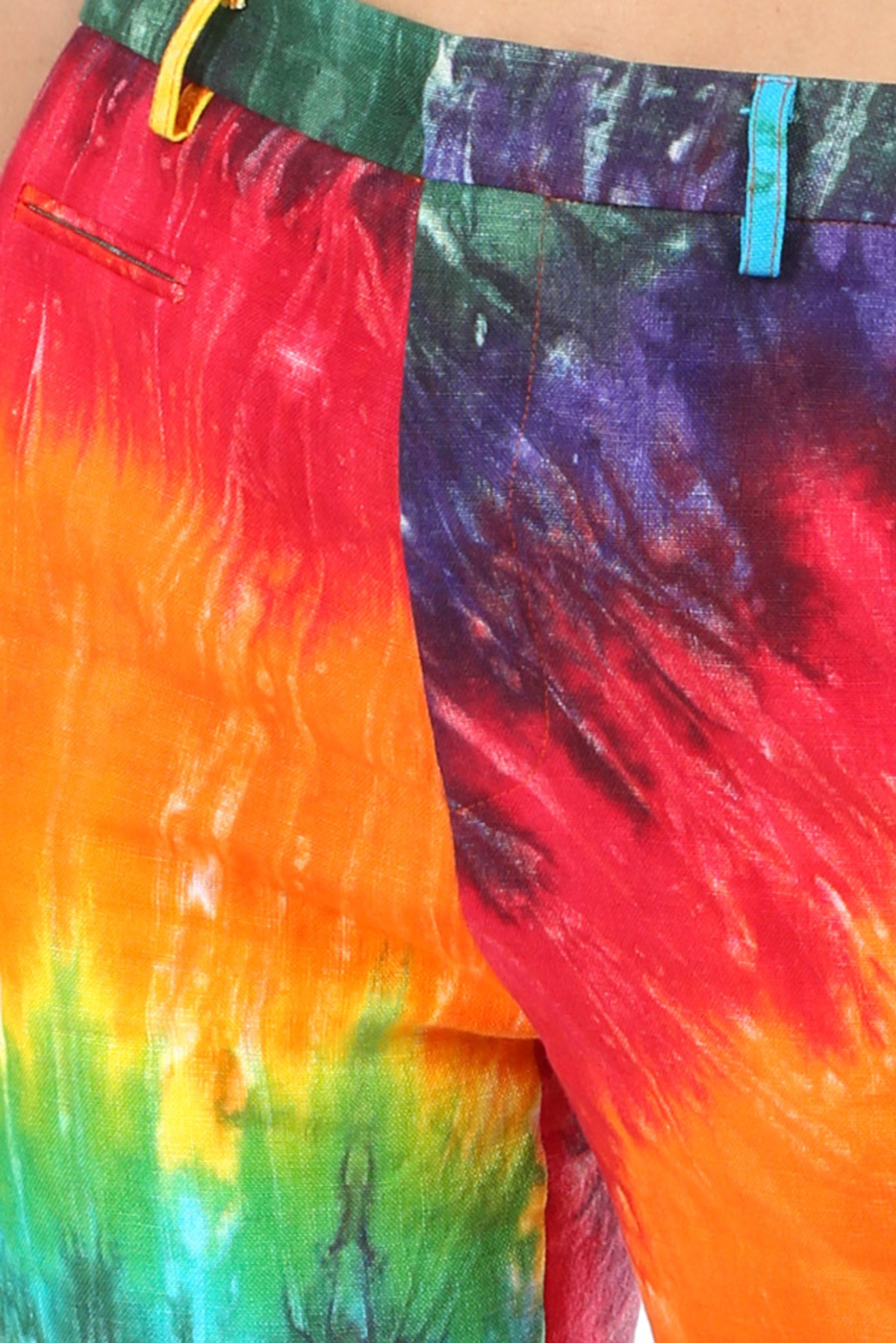 R13 Straight Leg Trouser - tie dye - Image 5 of 5