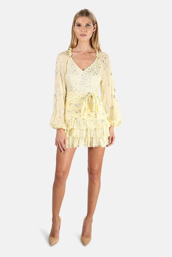 LoveShackFancy Rina Dress - Sunflower | Garmentory LoveShackFancy Rina Dress - Sunflower | Garmentory