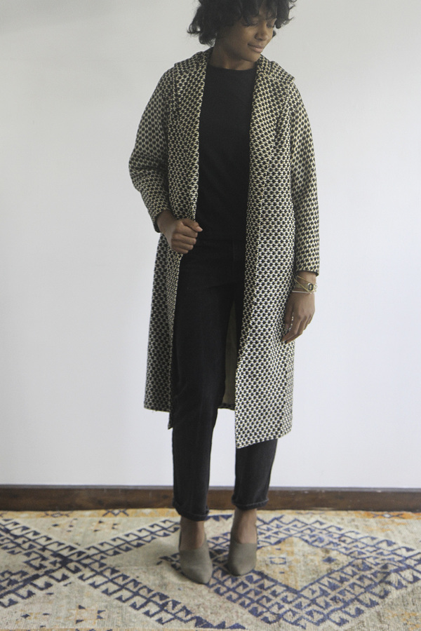 The Shudio Vintage Patterned Long Coat The Shudio Vintage Patterned Long Coat