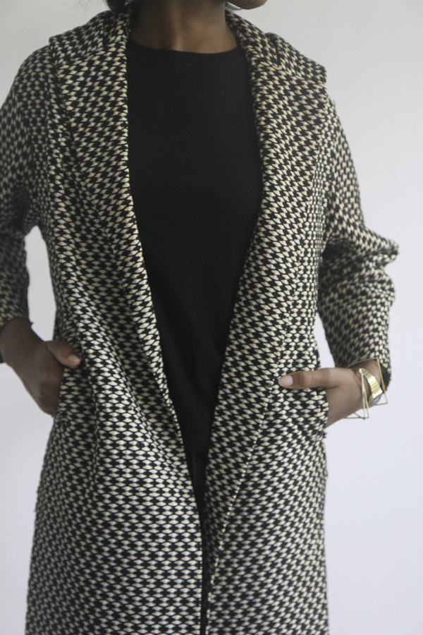 The Shudio Vintage Patterned Long Coat The Shudio Vintage Patterned Long Coat