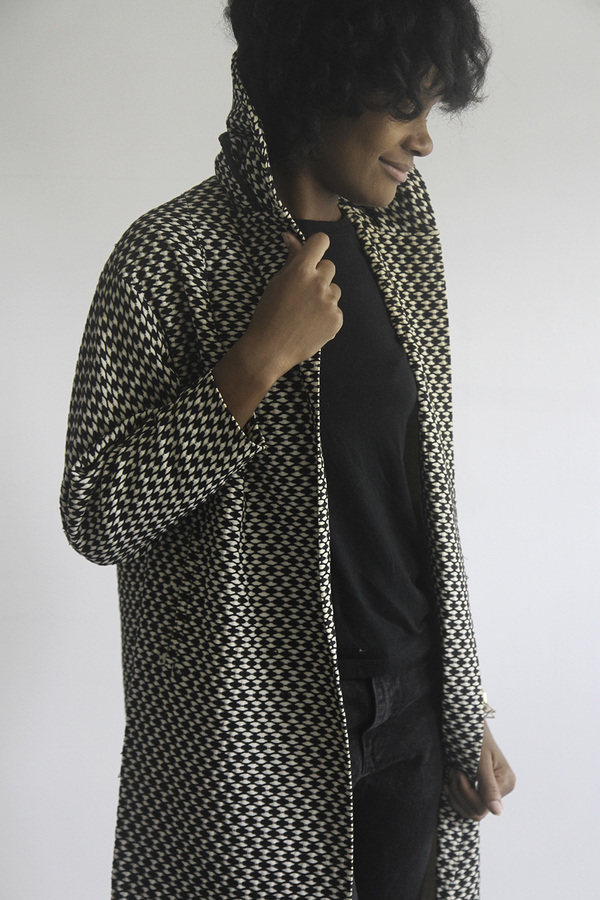 The Shudio Vintage Patterned Long Coat The Shudio Vintage Patterned Long Coat
