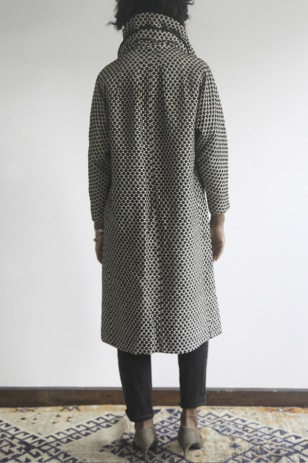 The Shudio Vintage Patterned Long Coat The Shudio Vintage Patterned Long Coat