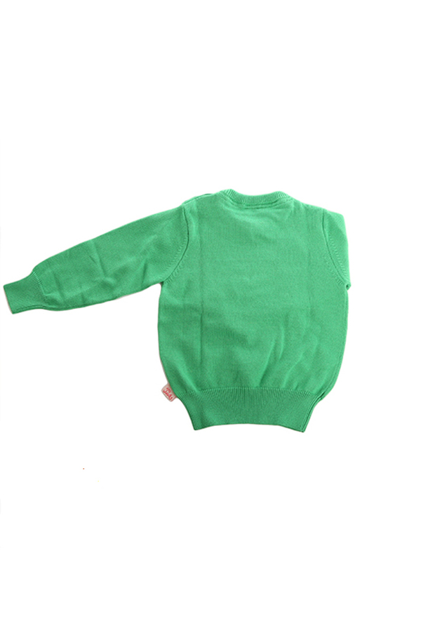 Kids Tootsa MacGinty Downtown Pigeon Sweater - Kelly Green Kids Tootsa MacGinty Downtown Pigeon Sweater - Kelly Green