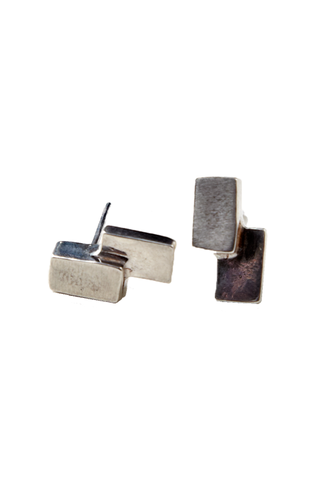 The Things We Keep - Tate Studs Silver The Things We Keep - Tate Studs Silver