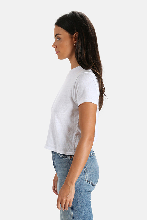 RE/DONE 1950s Boxy T-Shirt - White RE/DONE 1950s Boxy T-Shirt - White