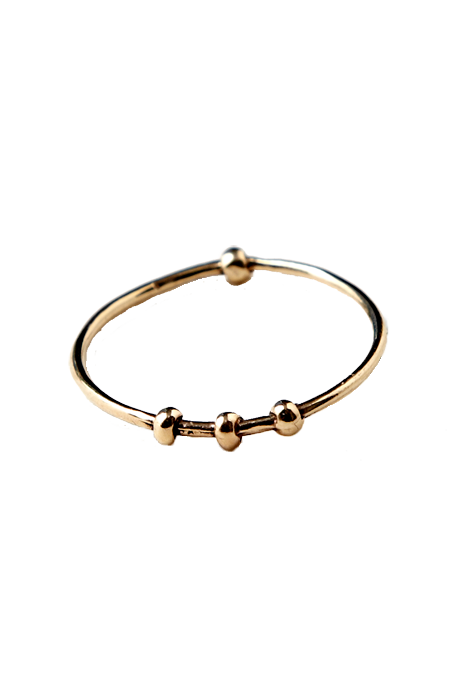 Echoes of Culture - Trifecta Ring Gold Echoes of Culture - Trifecta Ring Gold