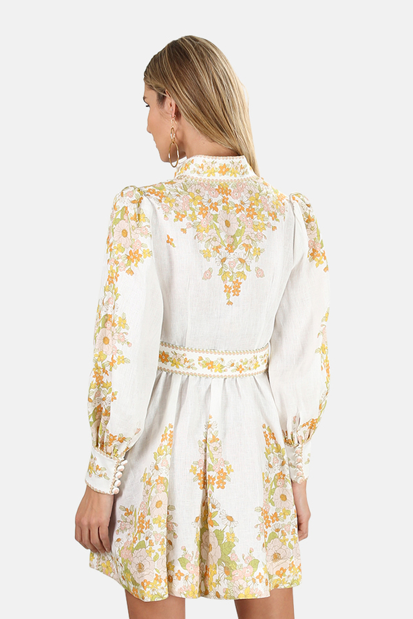 super eight embroidered dress Ladivine Bridal C148W - Long A-Line Dress main image 1
