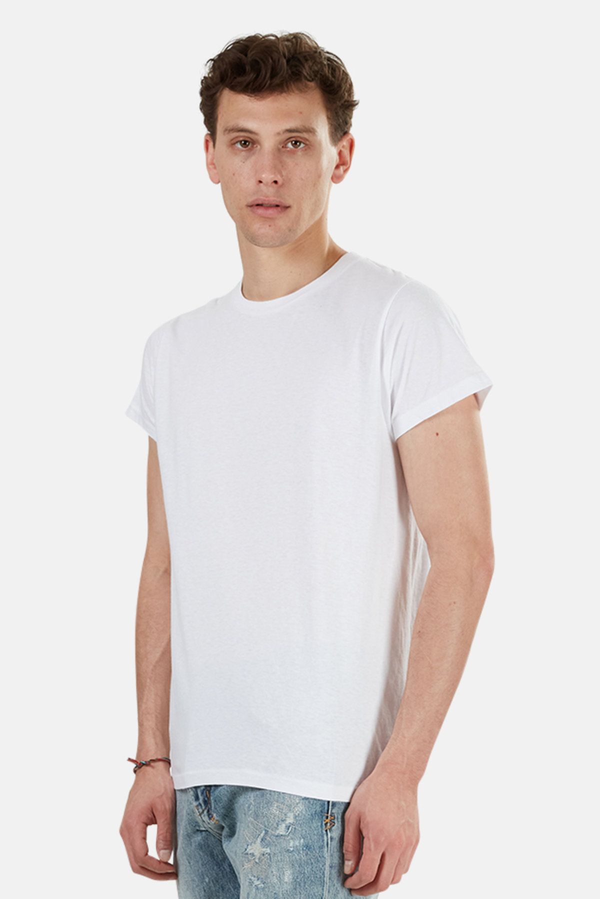 RE/DONE 50s Fitted T-Shirt White Garmentory - Main Image