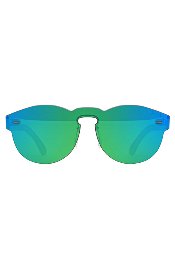 RETROSUPERFUTURE Tuttolente Paloma Holographic Sunglasses - Green