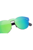 RETROSUPERFUTURE Tuttolente Paloma Holographic Sunglasses - Green - Thumbnail 3