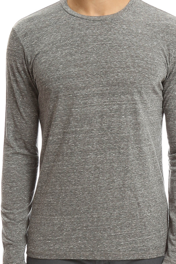 Goodlife Basic Crewneck LS Top - Light Heather Goodlife Basic Crewneck LS Top - Light Heather