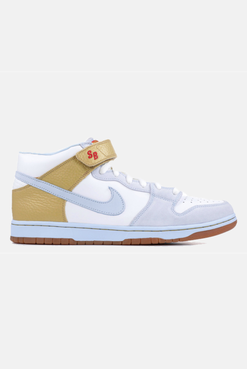 Mid Pro Dunk Mid White Nike SB Dunk Mid Pro Clubber Lang Sneakers
