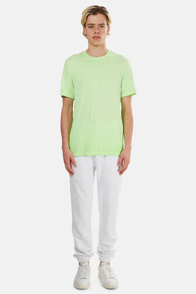 Cotton Citizen Presley TShirt Electric Lime Garmentory