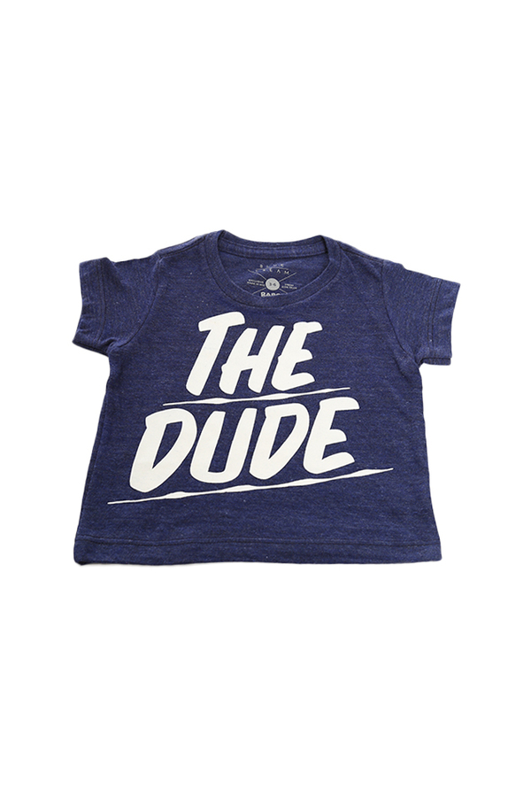 Boy's Baron Von Fancy The Dude T-Shirt - Navy