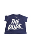 Boy's Baron Von Fancy The Dude T-Shirt - Navy - Thumbnail 1