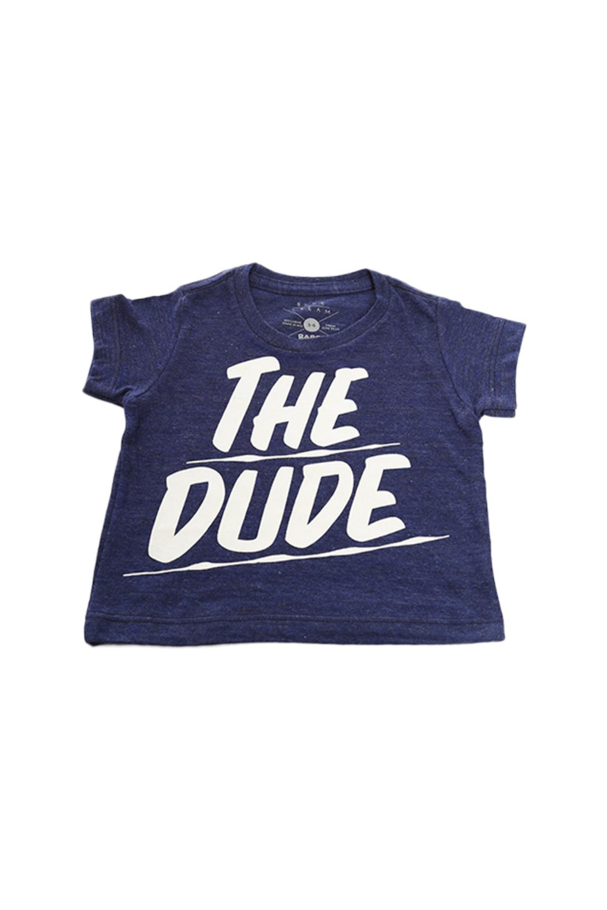 Boy's Baron Von Fancy The Dude T-Shirt - Navy - Image 1 of 1