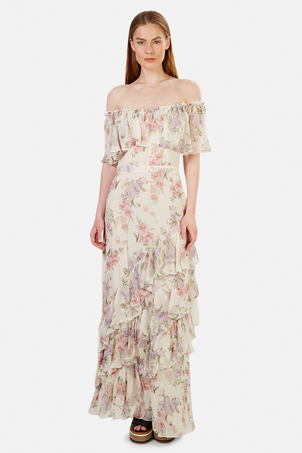 LoveShackFancy Plum Dress - Almond LoveShackFancy Plum Dress - Almond