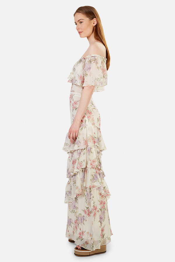 LoveShackFancy Plum Dress - Almond LoveShackFancy Plum Dress - Almond