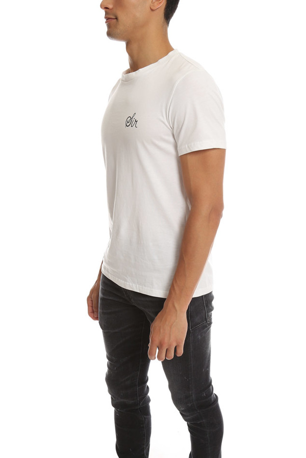 Neal Sperling SS Sir Tee - White Neal Sperling SS Sir Tee - White