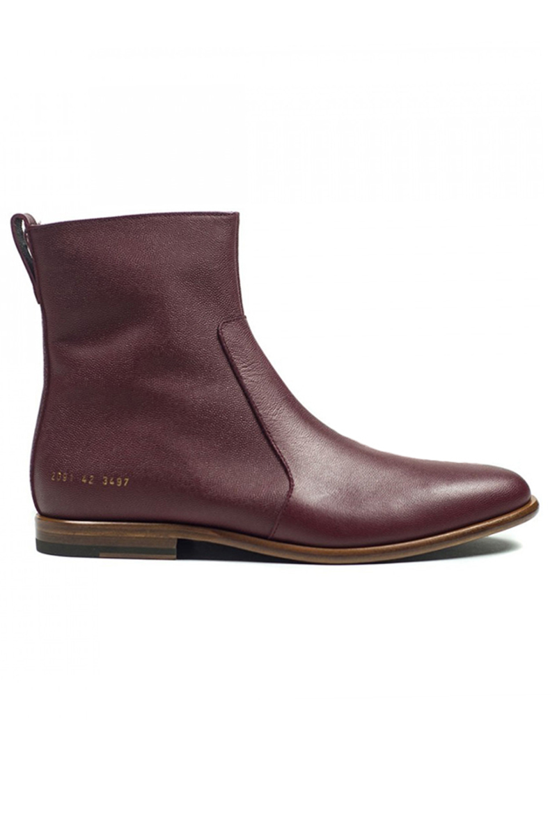 Robert Geller x Common Projects Leather Chelsea Boot Shoes  display picture 1