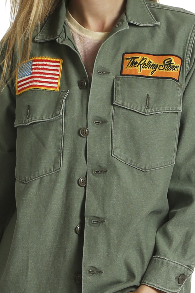 MadeWorn The Rolling Stones Army Jacket Army