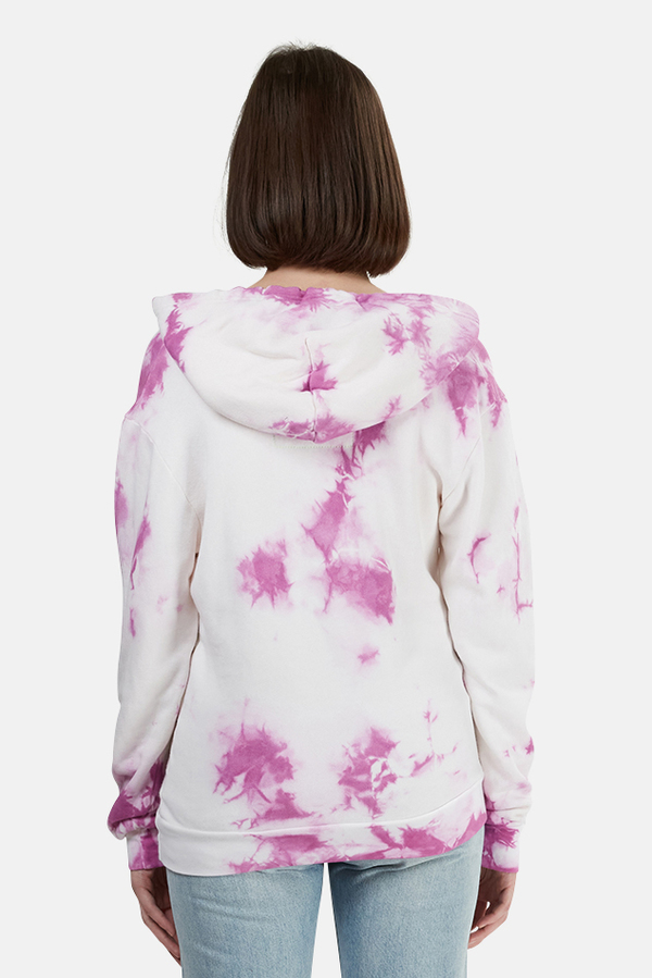 Blue Cream X Aviator Nation Split Neck Hoodie Sweater Tie Dye Garmentory