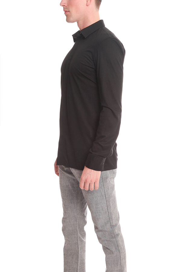 Helmut Lang Spring Pique Shirt - Black Helmut Lang Spring Pique Shirt - Black