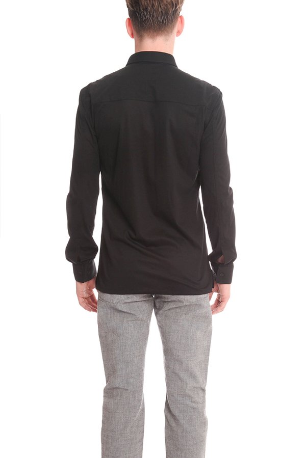 Helmut Lang Spring Pique Shirt - Black Helmut Lang Spring Pique Shirt - Black