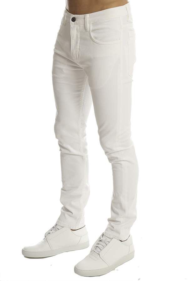 Helmut Lang Core Twill Skinny Pant - Optic White Helmut Lang Core Twill Skinny Pant - Optic White