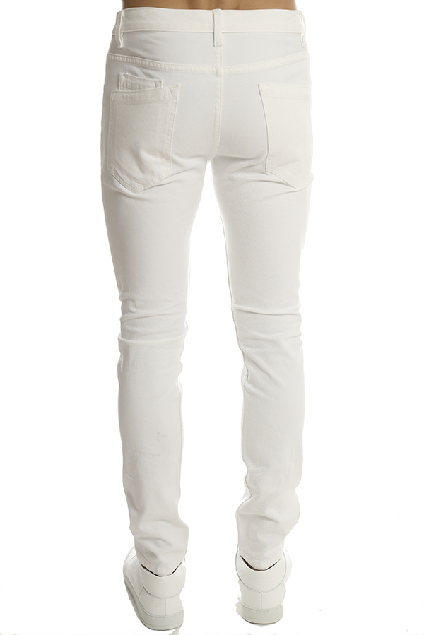 Helmut Lang Core Twill Skinny Pant - Optic White Helmut Lang Core Twill Skinny Pant - Optic White