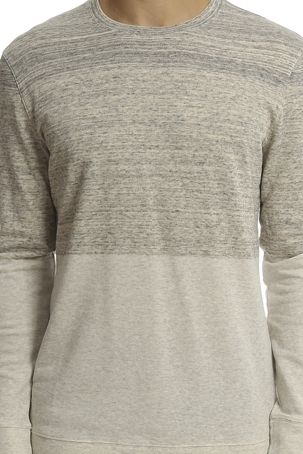 Helmut Lang Crewneck Sweatshirt - Sand Heather Helmut Lang Crewneck Sweatshirt - Sand Heather