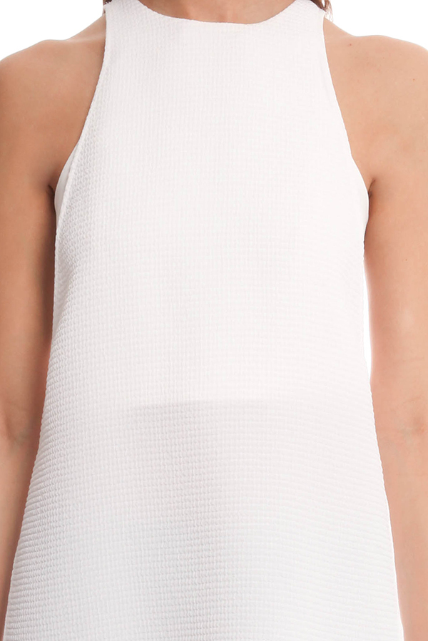 Helmut Lang Raze Drape Top - White Helmut Lang Raze Drape Top - White