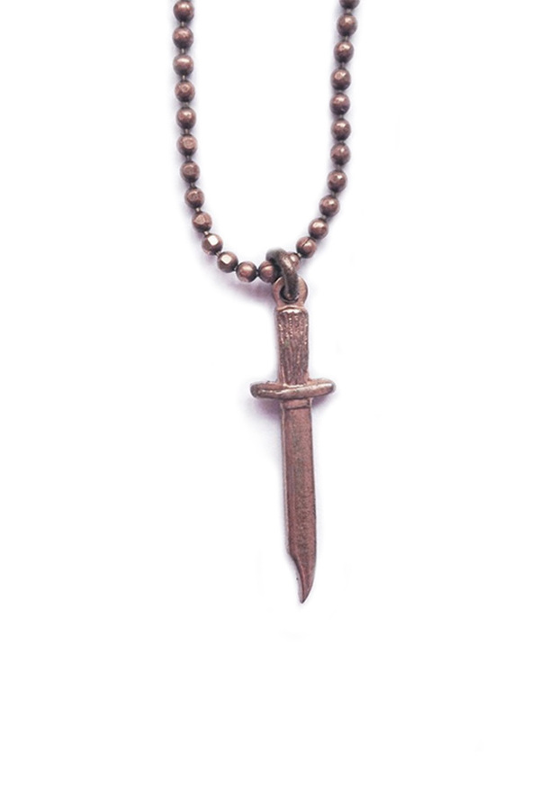 18 Waits x Ka'Kia Knife Necklace - Sterling Silver