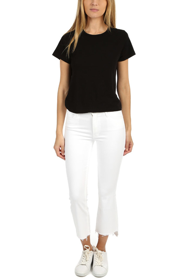 Mother Denim Insider Crop Step Fray Jean Mother Denim Insider Crop Step Fray Jean
